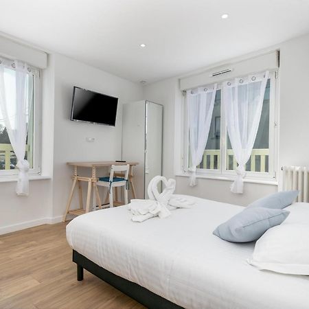 La Recouvrance : Chambre Spacieuse Avec Sdb Privative, Cuisine Et Salon Partages, Terrasse, Proche Facs Et Centre ブレスト エクステリア 写真